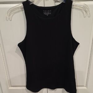 Tahari Women's Classic Black Tank Top